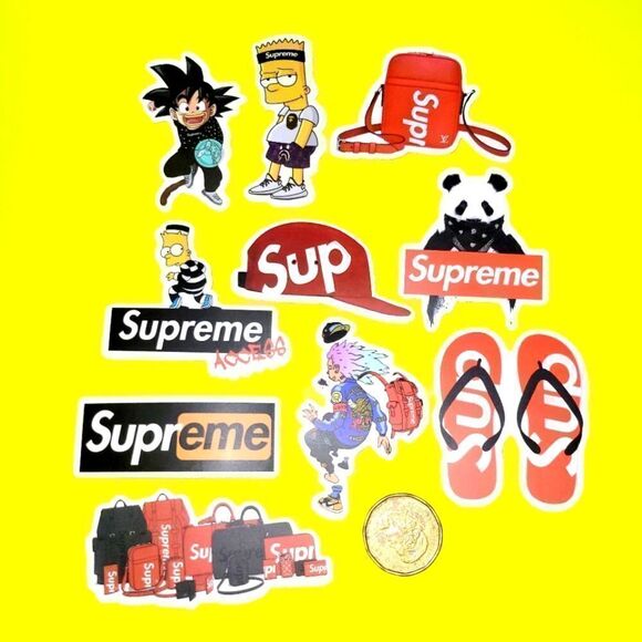3/$20 brand new 10x waterproof Supreme stickers - Picture 1 of 1